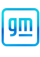 Imagem do logotipo da GM, um cliente da Prime Geradores.